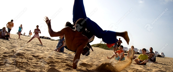 Capoeira, Jonglieren, Einrad