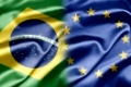 Brazil and the nations of the world. A series of images with an Brazilian flag